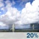 This Afternoon: A slight chance of showers and thunderstorms after 3pm. Mostly sunny, with a high near 94. South southeast wind 10 to 15 mph. Chance of precipitation is 20%. New rainfall amounts less than a tenth of an inch possible. This Afternoon: Slight Chance Showers And Thunderstorms